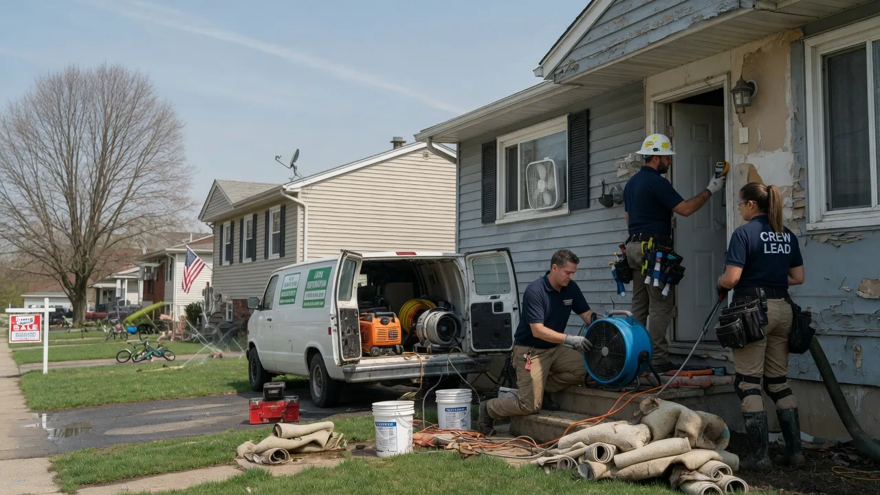 Flood Cleanup in Cressona, PA near me